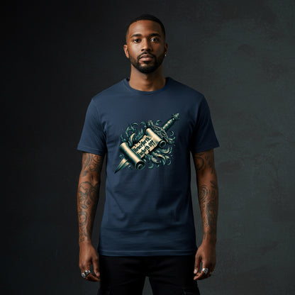 Henceforth Fucketh Off Shirt | Gothic Scroll Renaissance Tee | Sassy Unisex T-Shirt