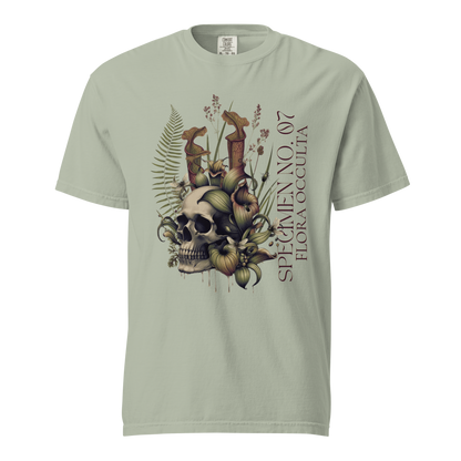 Decay’s Throne Shirt | Gothic Botanical Skull & Carnivorous Plant Tee | Unisex  Cotton T-Shirt