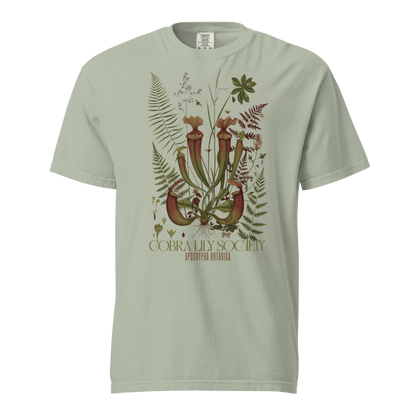 Cobra Lily Society Tee | Carnivorous Plant Botanical Shirt | Nature Gift
