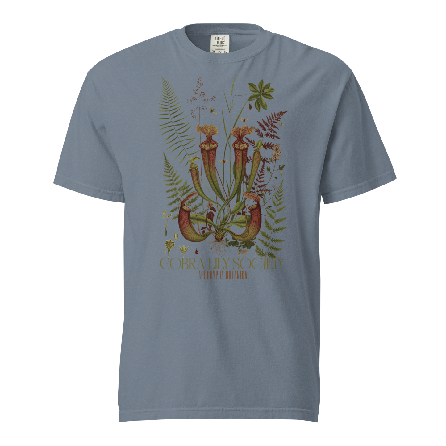 Cobra Lily Society Tee | Carnivorous Plant Botanical Shirt | Nature Gift