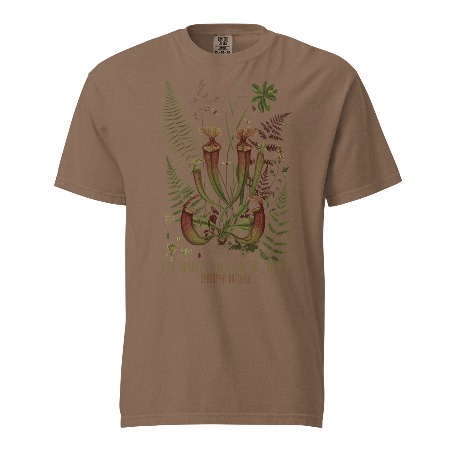 Cobra Lily Society Tee | Carnivorous Plant Botanical Shirt | Nature Gift