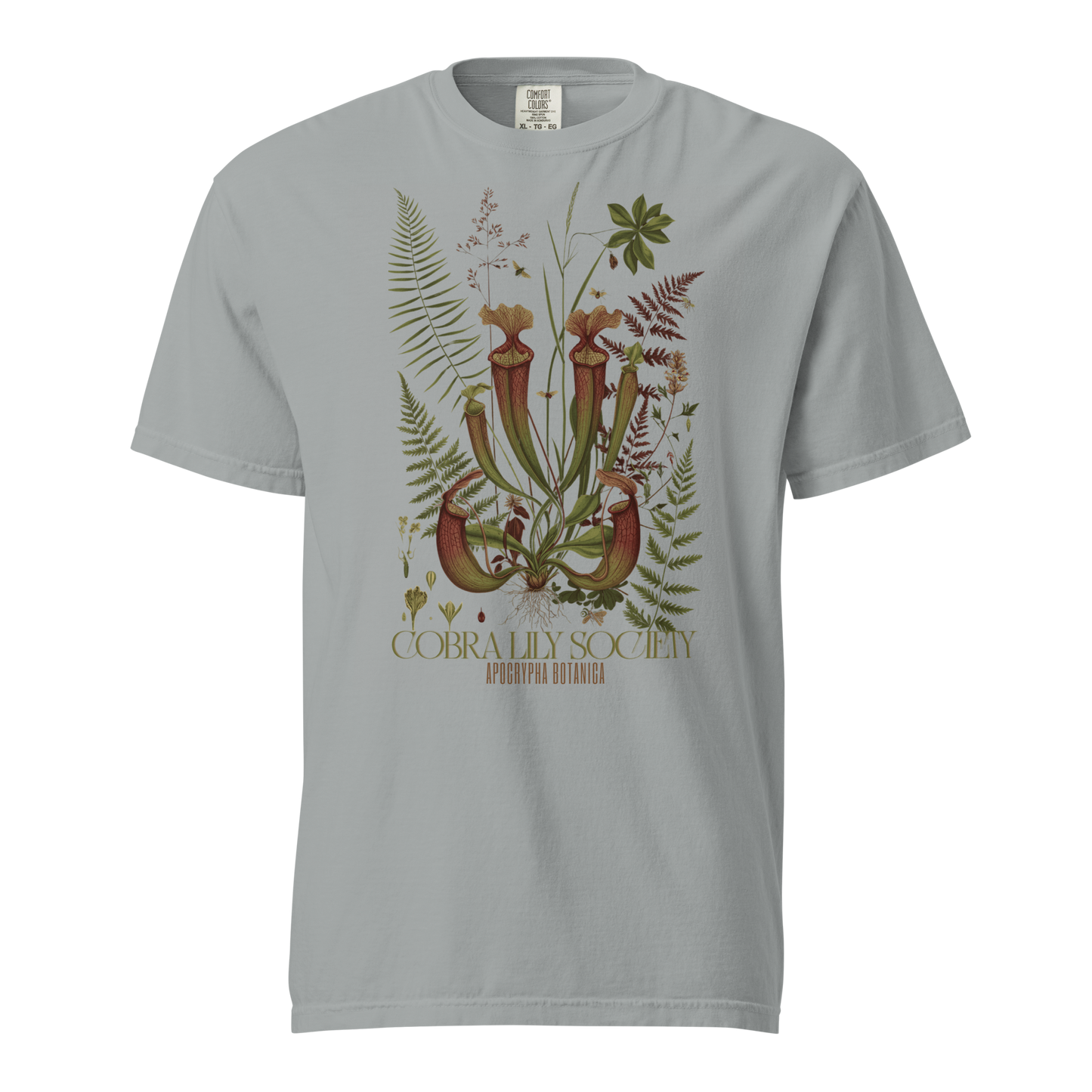 Cobra Lily Society Tee | Carnivorous Plant Botanical Shirt | Nature Gift