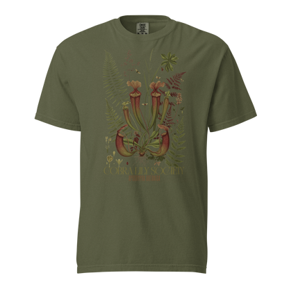 Cobra Lily Society Tee | Carnivorous Plant Botanical Shirt | Nature Gift
