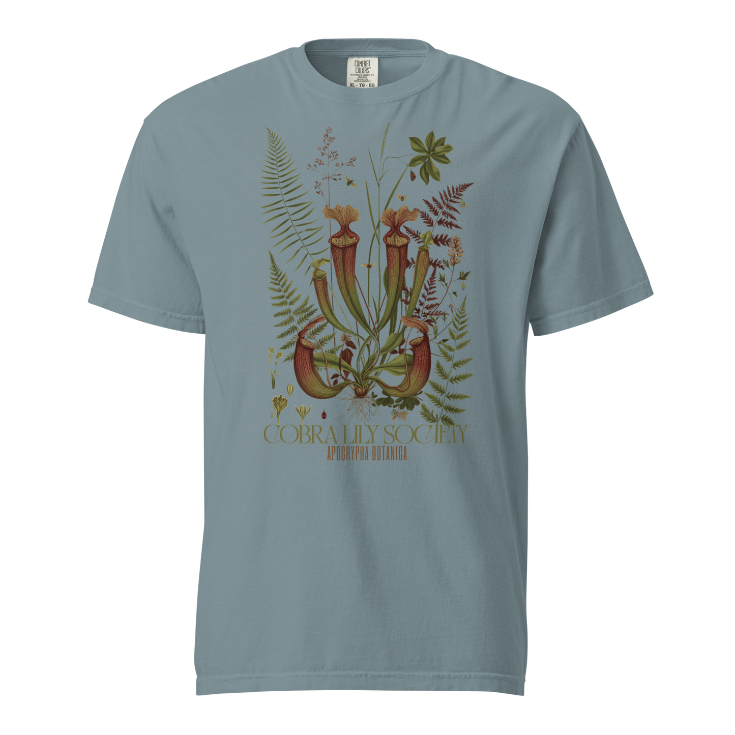 Cobra Lily Society Tee | Carnivorous Plant Botanical Shirt | Nature Gift