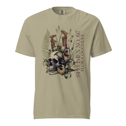 Decay’s Throne Shirt | Gothic Botanical Skull & Carnivorous Plant Tee | Unisex  Cotton T-Shirt
