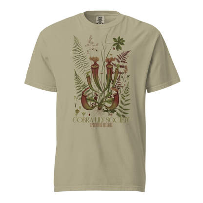 Cobra Lily Society Tee | Carnivorous Plant Botanical Shirt | Nature Gift