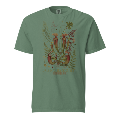 Cobra Lily Society Tee | Carnivorous Plant Botanical Shirt | Nature Gift