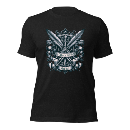 By Order of The Petty Council Tee | Medieval Snarky Crest Shirt | Unisex Gothic Humor Top