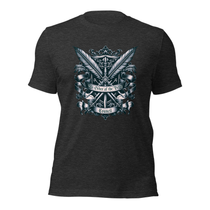 By Order of The Petty Council Tee | Medieval Snarky Crest Shirt | Unisex Gothic Humor Top