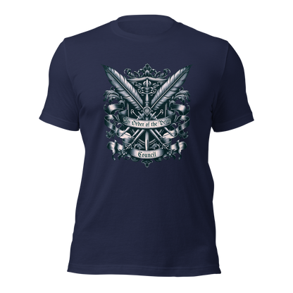 By Order of The Petty Council Tee | Medieval Snarky Crest Shirt | Unisex Gothic Humor Top