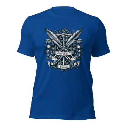 By Order of The Petty Council Tee | Medieval Snarky Crest Shirt | Unisex Gothic Humor Top